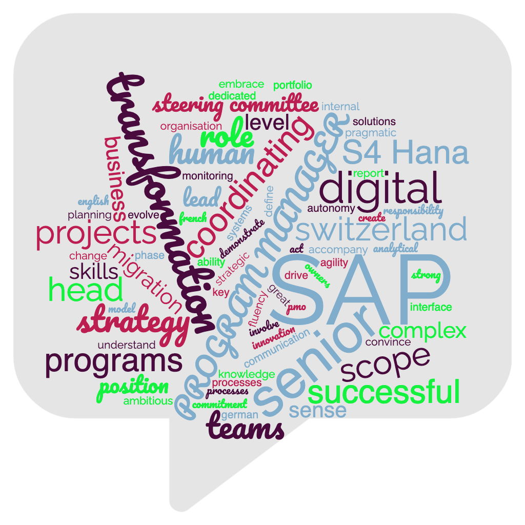 Senior SAP Program Manager - edelweiss-recrutement.ch